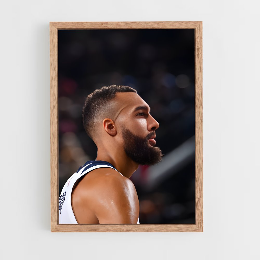 Poster Rudy gobert Mavericks – affiche Basketball (vue 4)
